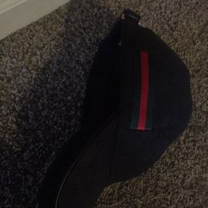 Gucci Hat Leather Strap And Brim